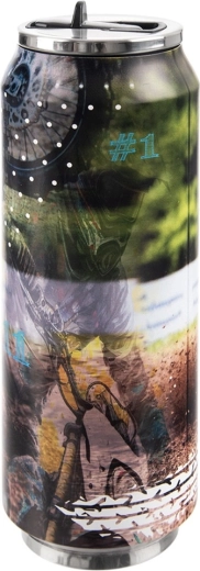 Comfortable drinking with a flip-up spout