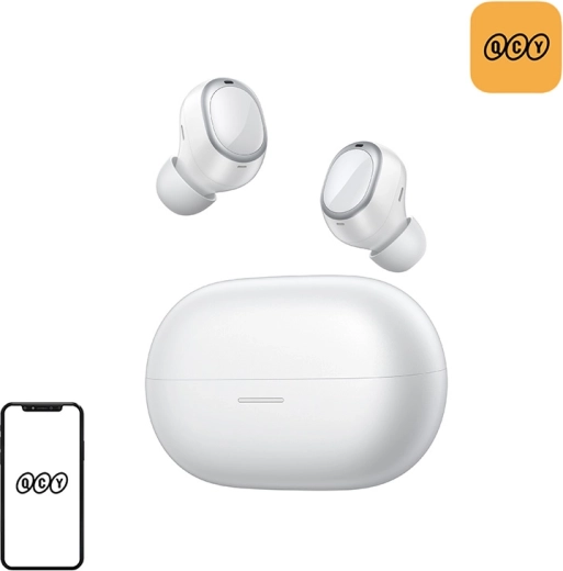 Écouteurs sans fil QCY MeloBuds A30 blancs