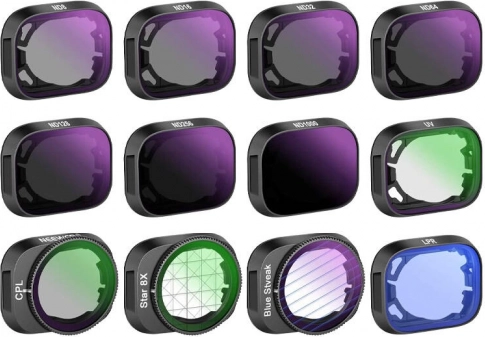 Ensemble de filtres pour drones DJI Mini 3 et Mini 3 Pro