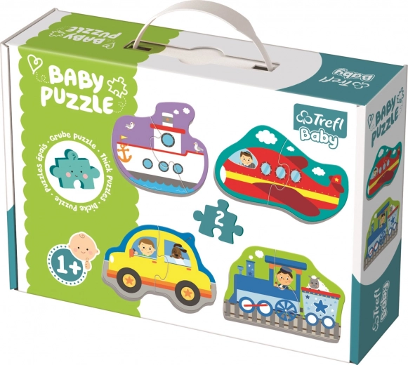 Baby puzzle transport 4x2 pieces