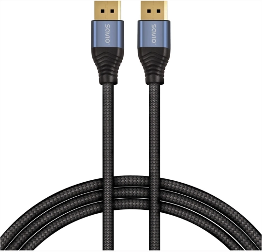 SAVIO DisplayPort 2.1 8K Cable 2 m
