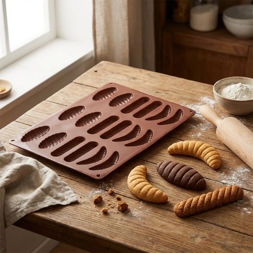 Silicone flexible et antiadhésif