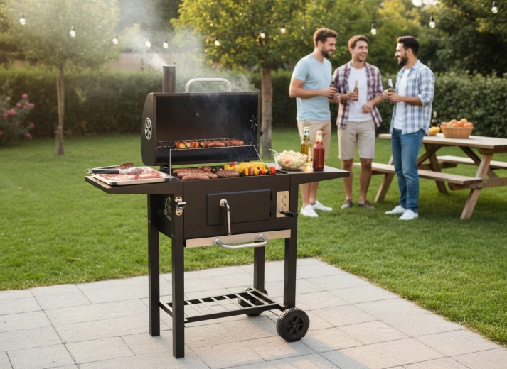 Cast-iron grate for perfect results