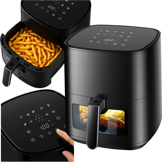 Touchbediening en 9 automatische programma’s