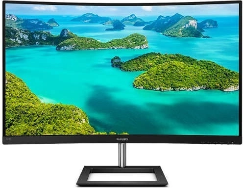 Gebogen 31,5" 4K VA-monitor met HDMI en DisplayPort