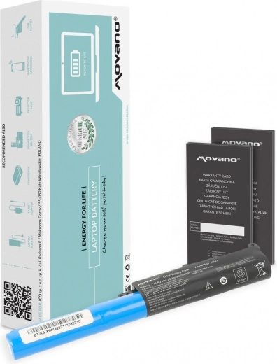 Movano A31N1601 battery for Asus X541 and R541 (2200 mAh, 24 Wh)