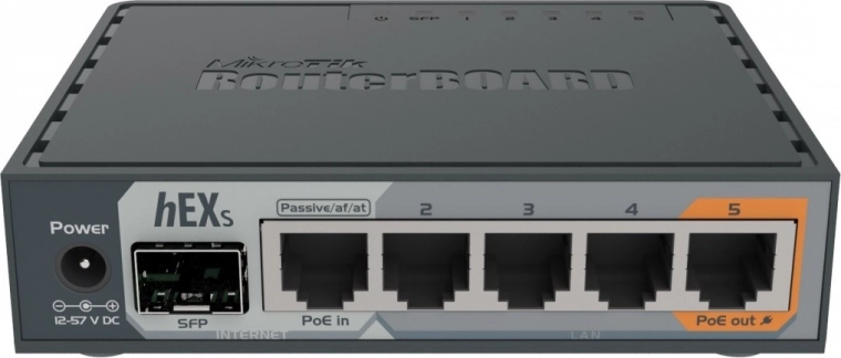 Routeur gigabit MikroTik hEX S