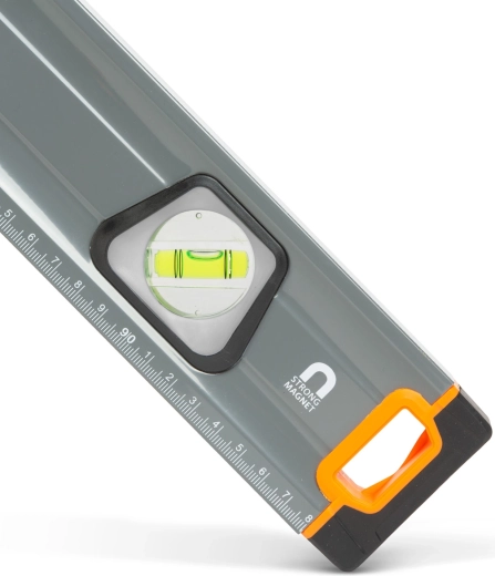 Magnetic aluminum profile with ruler