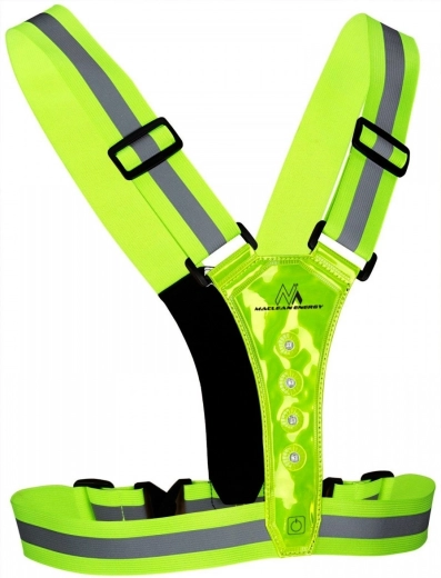 360° Sichtbarkeit mit LEDs und reflektierenden Elementen