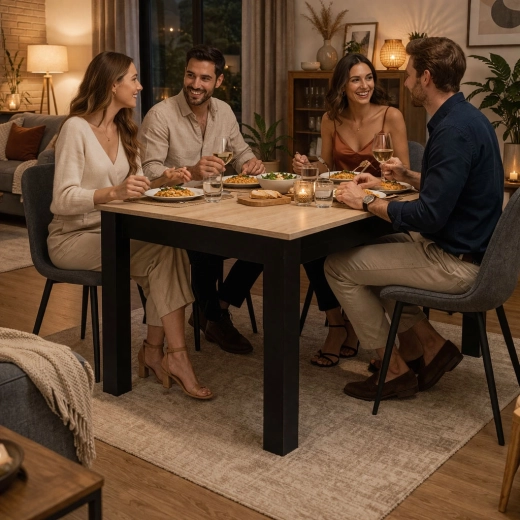 Comfortable space for 4 people