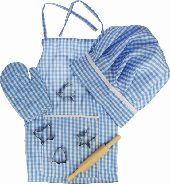 Blauwe kookset voor kinderen van Bigjigs Toys