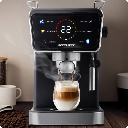 Powerful extraction with 20-bar pressure