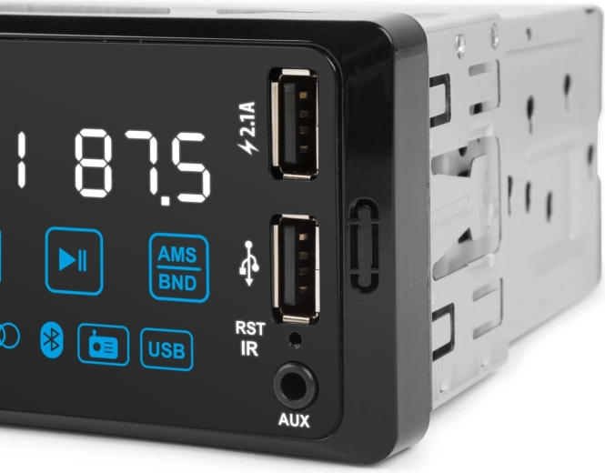 Bluetooth, USB en AUX voor uw muziek