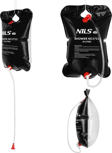 Comfortable showering anywhere