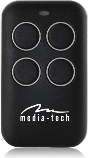 Universele zelfkopiërende afstandsbediening voor poorten en garages MEDIA-TECH