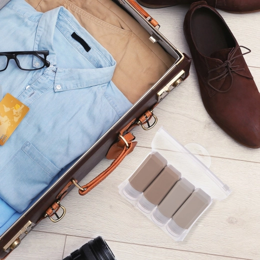 Compacte set voor in de handbagage