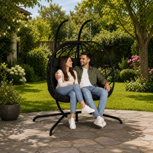 Stylish PE rattan for outdoor use