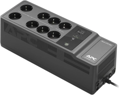 APC Back-UPS 850VA mit USB‑C und USB‑A, 8 Schuko‑Steckdosen