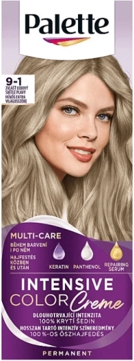 Palette Intensive Color Creme 9-1 extra ijzig lichtblond, 50 ml