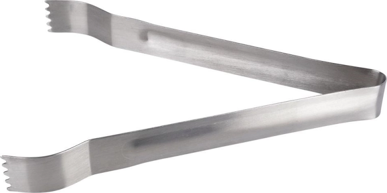 Hygienic serving with tongs