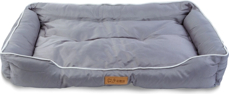 Graues Hundebett 39 × 29 × 7 cm