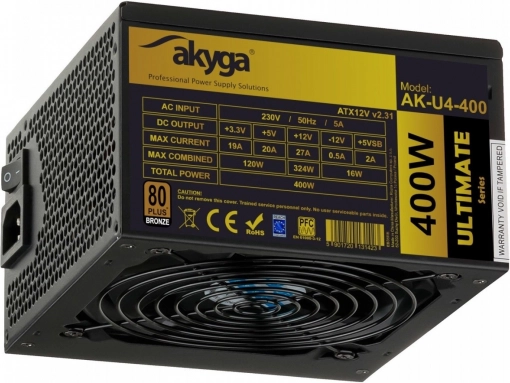 alimentation Akyga AK-U4-400 400W 80+ Bronze