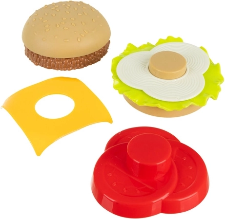 Stapelhamburger für kreatives Spielen