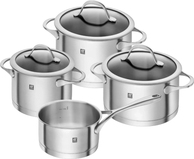 Zwilling Essence Edelstahl-Topfset, 4-teilig
