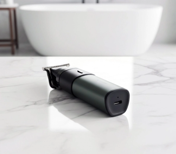 USB‑C-Laden und Betrieb kabellos sowie am Netz