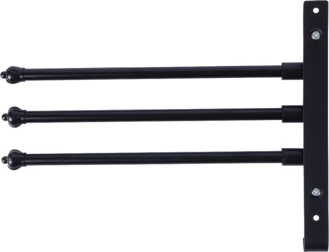 Structure en aluminium durable en noir mat