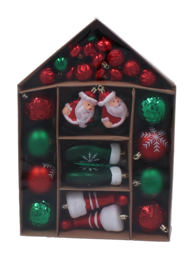 Praktische opslag in transparante box met handvat