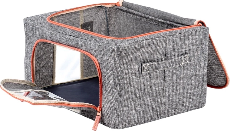 Doubles zips en haut et à l’avant pour un accès rapide