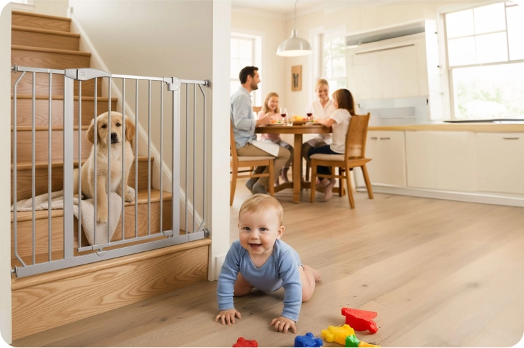 Sichere zweistufige Verriegelung