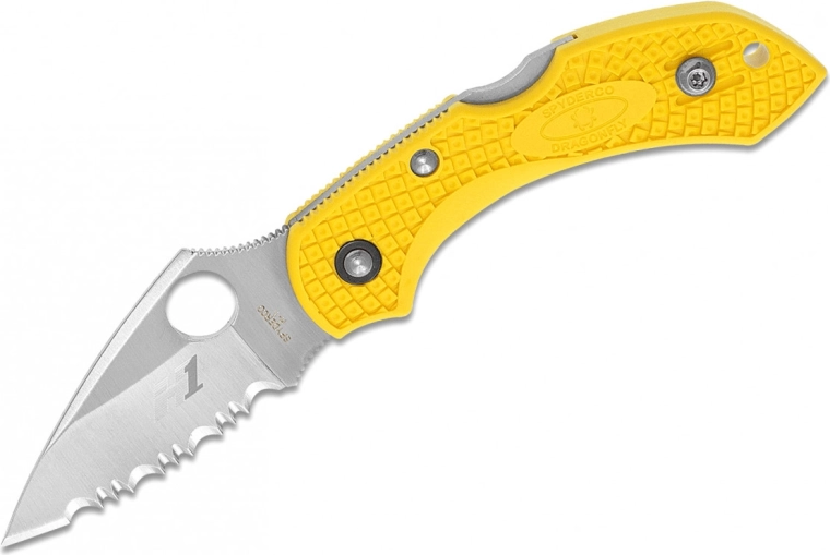 Spyderco Dragonfly 2 Salt Lightweight Serrated Pocket Knife