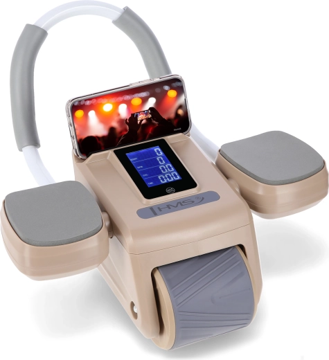 Slim LCD‑display en telefoonhouder