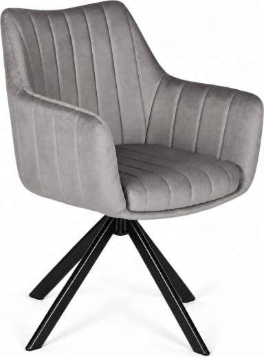 Comfortable velvet upholstery