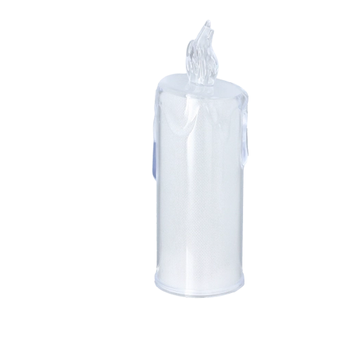 Semi-transparent LED candle 5.3 × 15.5 cm