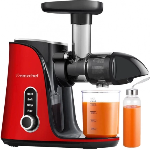 Extracteur à jus lent Rouge AMZCHEF