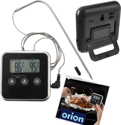 Durable stainless steel probe and long cable