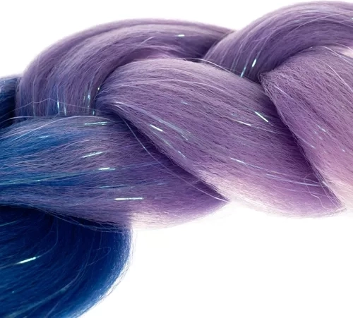 Ombrékleuren met glinsterend effect