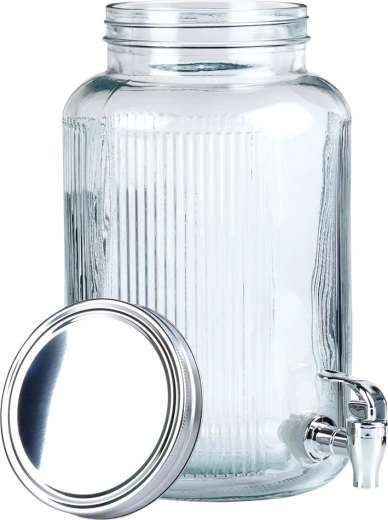 Screw-on metal lid and insect protection