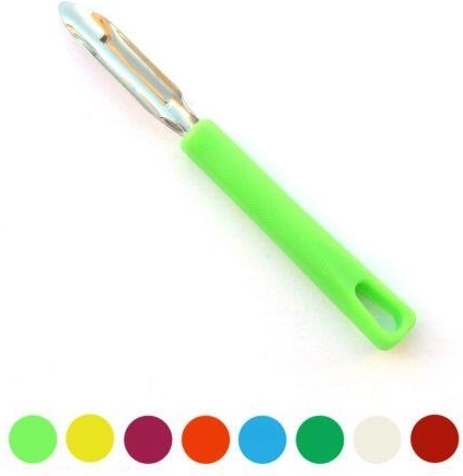 Keukenschiller van roestvrij staal 17 cm met kunststof handgreep