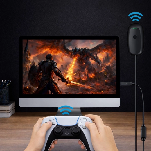 Wireless connection of Xbox 360 controller to PC