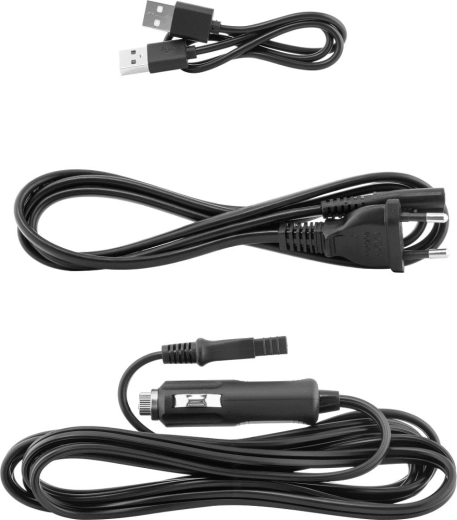 Power supply at home, in the car or from a power bank