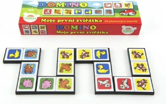 Domino Mijn eerste diertjes – kindergezelschapsspel