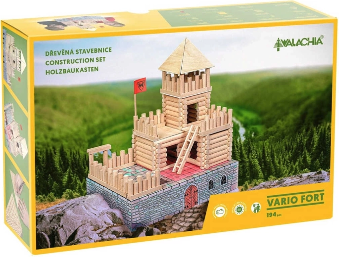 Walachia Vario Fort, kit de construction en bois pour forteresse