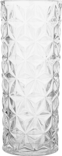 Bougeoir en verre violet 8,5 × 8,5 × 9 cm