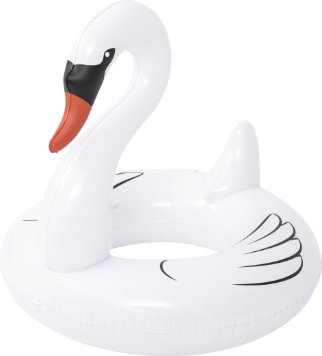 Aufblasbarer Schwan-Schwimmring 115 cm