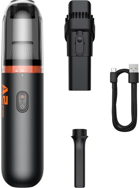 USB‑C charging and accessories for detailed cleaning