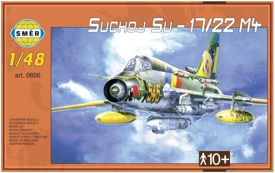 Plastic model kit of the SUKHOI Su-17/22 M4 aircraft
